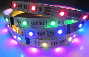 Biru Amber pink Jendela Fleksibel LED Jalur Lampu 110V / 220v 108W / Reel