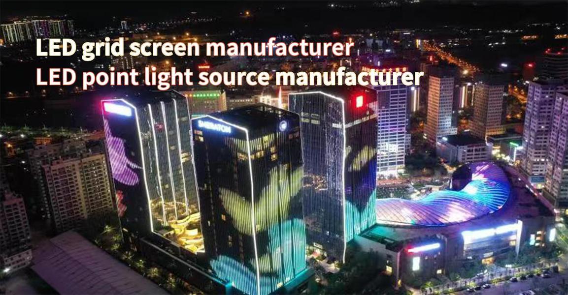 Layar LED Mesh Fleksibel
