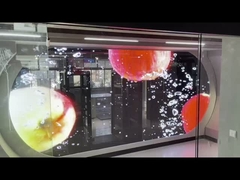 LED display Cahaya Tinggi Transparan LED Digital Signage untuk Self-Service Bisnis Iklan Di