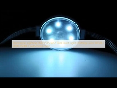 Pencahayaan Dekorasi SMD3535 Ip67 Pixel Point Light Emitting Color R/G/B / 2000-6500K Warna yang disesuaikan