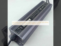 Catu Daya LED Dengan Lampu Titik LED LPV200W 100-240vac Tegangan Keluaran 12v 24v 36v 48v 190*49*34mm