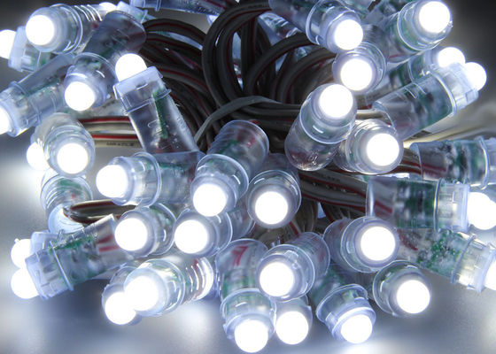 DC5V 0.3w Outdoor Epistar Chip Rgb 12mm Led Pixel Strings light IP67 sign