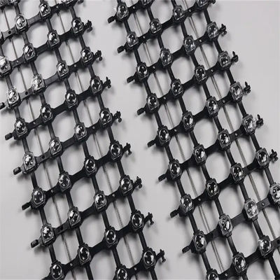 Customized Soft LED Module P83 DC12V Flexible LED Mesh Screen 180 Degree Curved