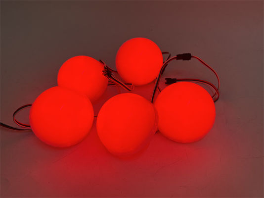 Factory hot sale programmable RGBW DMX512 amusement park permanent christmas pixel led point lights Led