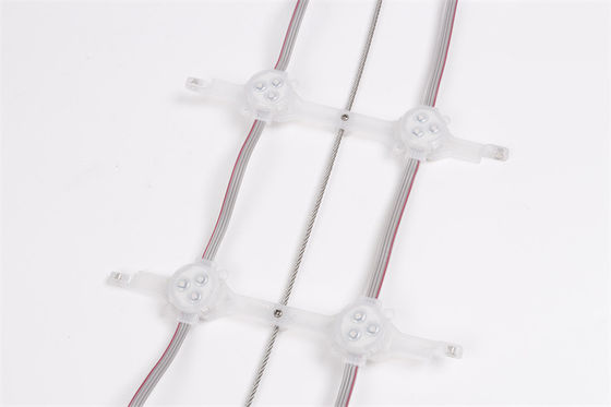 High Brightness P125mm LED Mesh Video Wall Waterproof IP67 30mm RGB DC12V For Advertising