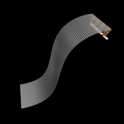 RGB Color P10 LED Transparent Film Screen Indoor H Flexible LED Display Screen