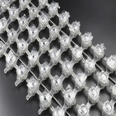 Outdoor Flexible LED Mesh Screen P50 High Definition Full Color Display