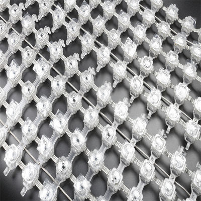 Outdoor Flexible LED Mesh Screen P50 High Definition Full Color Display