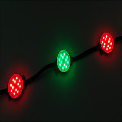 12leds color 24V 50mm point light source DMX512 decorative pixel light