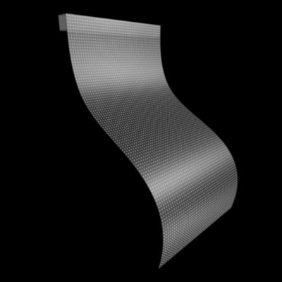 Crystal Truss Screen with Unique LED Pixel Light for Large Shopping Malls and Landscape Application.