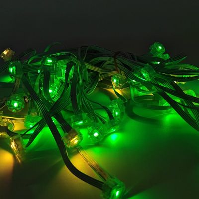 15M 12V LED icicle lights Christmas Light Outdoor Decoration Drop Led curtain String Lights Garden Street Eaves