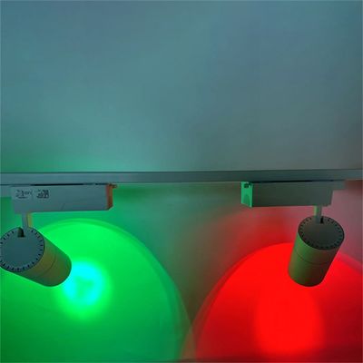 Indoor Hall Ceiling Mounted LED Track Lights 24V 40W Dimmable RGBW Colorful