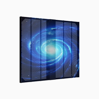 P3.9-P7.8 Indoor Waterproof See-Trough LED Video Wall LED Mesh Transparent Grille Led Display Screen for Advertising