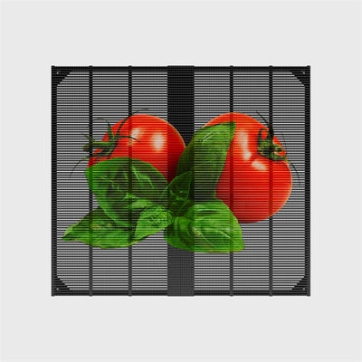 Indoor P2.6 Full Color LED Transparent Digital Poster for Shopping Mall Advertising Screens Window Displays Animation Function