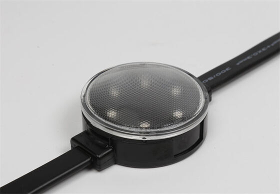 40mm Smart Addressable LED Pixel Light IP67 Waterproof High Brightness Pixel Lamp for Outdoor Facade Media Wall