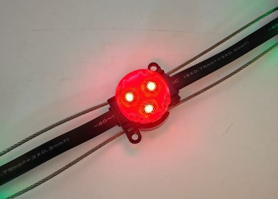 Durable PC Material LED Point Light 30mm DC12V SMD3535 Waterproof IP67 Flexible Lighting Solution for Indoor and Outdoor