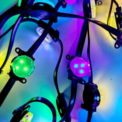 Waterproof Energy LED Point Light with 30mm Diameter DC36V Power Supply IP67 Rating Featuring Bright Durable SMD3535 LEDs