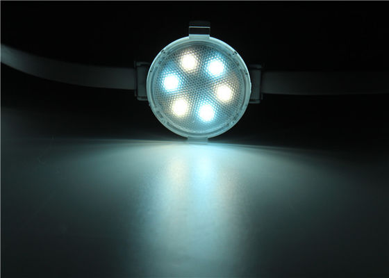 RGBW Color DC12v Led Point Light PC Shell Glue Material 1-1.5w Long Lifespan