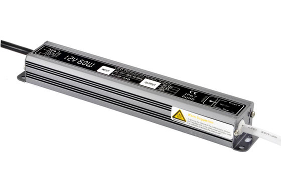 Waterproof Constant Voltage LED Power Supply 60W Over Load Protection 2 Years Warranty