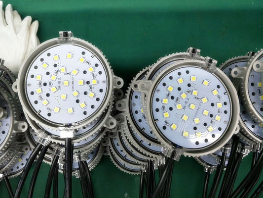 IP65 Waterproof Full Color 100MM 5W 24V RGB LED Pixel