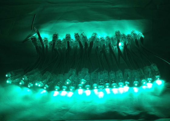 Single Color 5MM Straw Hat Brightness LED Pixel Light , LED Point Light