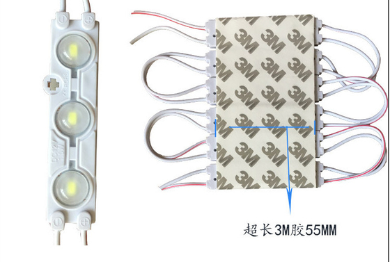 Modul Lampu LED 1.5w 3 Lensa Injeksi LED 2835 5730 Modul LED SMD