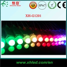 IP67 Full Color RGB LED Pixel lighting 12mm DC5V IC16716 dengan garansi 3 tahun