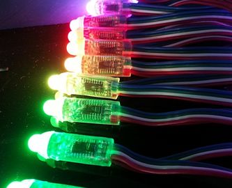 12mm DC5V RGB Full Color LED Pixel Light Outdoor dengan Kontrol DMX512