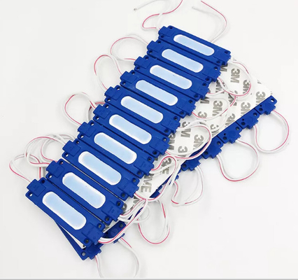 Modul Injeksi LED DC 12V 2W PVC IP65 Clear Lens COB LED Module Untuk Kotak Iklan