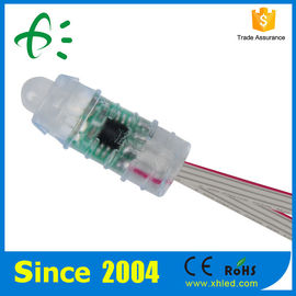 Full Color IC DMX512 12MM Led Pixel, modul LED tahan air RGB F8 DC05V