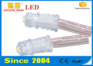 Di Luar Warna Tunggal Putih 0.15 Watt Cahaya Pixel 9mm LED, Lifetime 30000hrs