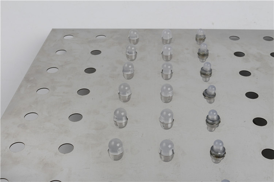 DC5V Square LED Pixel 12mm WS2811 Digital Pixel LED Module Untuk Outdoor Sign Light