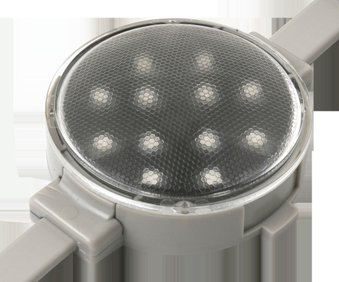 Waterproof IP67 LED Point Light 3W 24V 50mm SMD3535 RGBW Disesuaikan Luar Ruangan