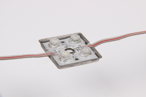 Waterproof DC 12V 1 LED 42LM 0.75W Modul LED Putih Dingin untuk Kotak Iklan Luar Ruang
