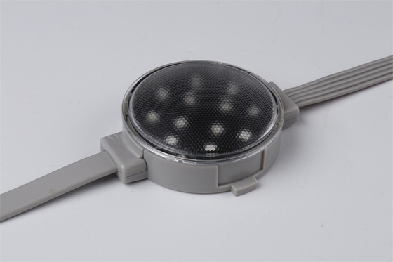 IP67 LED Point Light DC24V 2.5W RGB 50mm Sumber Titik LED Tahan Air Luar Ruangan