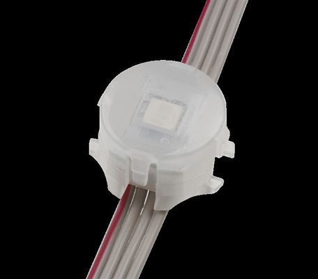 SMD5050 LED Point Light IP67 DC5V 0.3W RGB DMX512 Tahan Air Luar Ruangan
