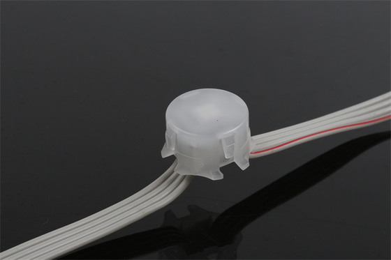 SMD5050 Titik Lampu LED Tahan Air Luar Ruangan IP67 DC12V 0.4W RGBW