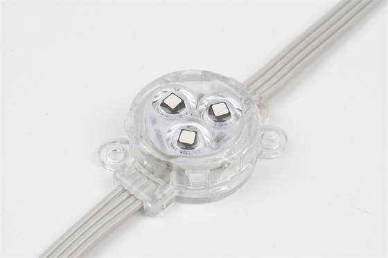 Outdoor Waterproof IP67 LED Point Light DC12V 0.75W 30mm Satu Warna SMD3535