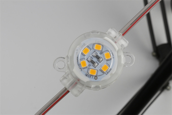 Miracle Bean Point LED Light 1800K - 6500K 0.6W Satu Warna SMD2835 Tahan Air