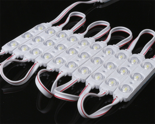 IP65 Modul Injeksi LED Tahan Air Luar Ruangan 70 * 13 MM DC12V 1.2W Warna Tunggal SMD2835