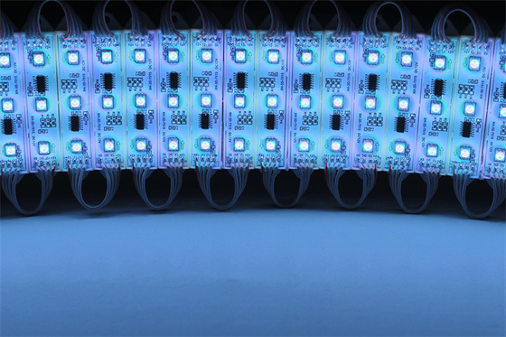 Daya Tinggi Waterproof IP65 1.2w Injeksi Energy Saving Led Module 12V SMD 3535 untuk Lighting Sign
