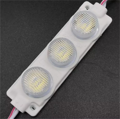 Modul Lampu LED Miracle Bean Tahan Air 75 * 20MM IP65 0.6W SMD2835 DC12V RGB Flash