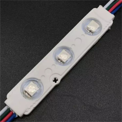 Miracle Bean IP65 RGB Waterproof 65*16MM Modul Pencahayaan LED 0.72W SMD2835 DC12V