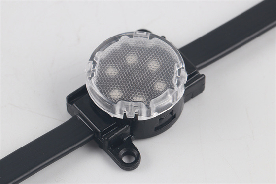 IP67 Outdoor RGBW LED Titik Cahaya Tahan Air DMX512 DC24V 2W 30mm SMD3535