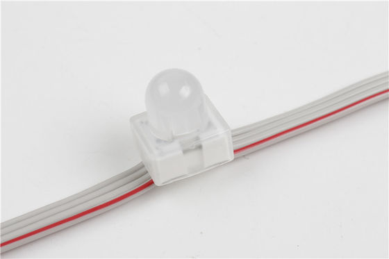 Sumber Cahaya Titik LED Persegi 12mm Kecerahan Tinggi Lampu Titik LED yang Dapat Dialamati Lampu Piksel Cerdas Tahan Air IP67 untuk Dekorasi Luar Ruangan Pencahayaan Fasad Bangunan Papan Nama