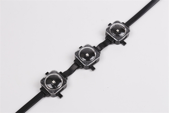 RGBW SMD3535 LED Point Light DMX512 IP67 DC5V 25mm 0.4W Tahan Air Luar Ruangan