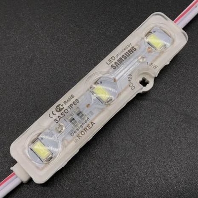 Modul Lampu Led Dot Pixel yang Dapat Diprogram 12v 1.5w Smd2835 5054 5730 Injeksi Kotak Cahaya