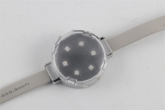 Sepenuhnya Tahan Air RGB Led Pixel Point IP67 1.5W SMD3535 40mm Sumber Untuk Bangunan