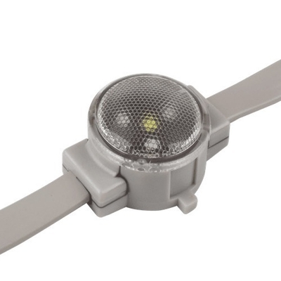 Waterproof IP67 Led Pixel Point Lights Luar Ruangan 1W RGBW DC12V DMX512 30mm Smd3535