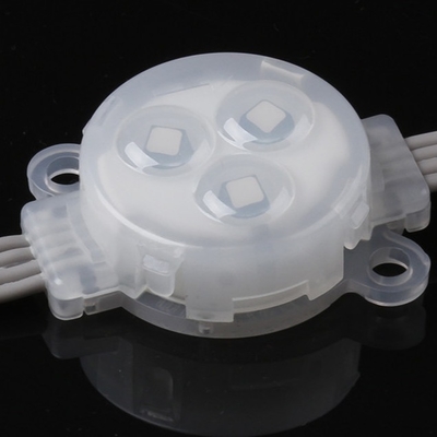 Luar Tahan Air 1W Smd3535 DMX512 DC12V 30mm RGBW LED Point Light IP67